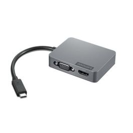 Lenovo USB-C Travel Hub Gen2 – Adaptador portátil para monitor, red y USB