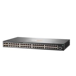 Hewlett Packard Enterprise 2930F 48G 4SFP Switch Layer 3 con PoE+, ideal para SMB y Edge, compatible con SDN y usuarios móviles
