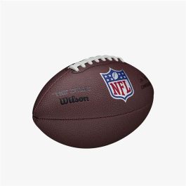 Balón de Rugby Wilson NFL Duke Replica FB Blanco Marrón