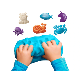 Carioca Baby Dough Pasta de Modelar Bote 75 g Set 8 Colores Surtidos para Bebés +12 Meses No Tóxico