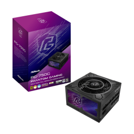 FUENTE ALIMENTACION ASROCK PG-750G,PSU,750W,80 PLUS GOLD/A,135MM,MODULAR,PCI-E 5.1 (12+4pin)x1,PCI-E (6+2 pin)x3,SATA (5 pin)x9 Precio: 145.50000014. SKU: B13QHXPX5J