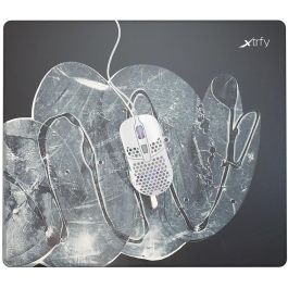 CHERRY Xtrfy GP4 Cloud White Mousepad para Juegos, Alfombrilla de Tela Antideslizante 460x400x4mm