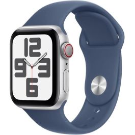 Apple Watch SE GPS + Cellular - 40 mm - Caja de aluminio plateada - Correa deportiva vaquera - S/M Apple Watch SE GPS + Cellular - 40 mm - Caja de aluminio plateada - Correa deportiva vaquera - S/M