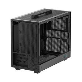 DeepCool CH160 PLUS Caja PC SFF Negro ABS/Vidrio Templado/SPCC
