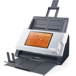 Plustek Escáner A280 Enterprise, Resolución 600x600 DPI, Escaneo Dúplex a Color, Velocidad 20 ppm, Pantalla 7"