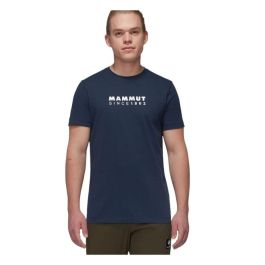 Camiseta de Manga Corta Hombre Mammut Core Azul oscuro S