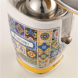 Ariete Exprimidor Positano de diseño retro, acabado en metal, con 2 conos para zumos saludables Ariete Exprimidor Positano de diseño retro, acabado en metal, con 2 conos para zumos saludables