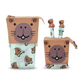 Oh My Pop Estuche Portatodo Vertical Cute Capybara + Bolígrafo Gel Borrable 10 Colores Automático Verde Precio: 18.79000046. SKU: B14DAHTQ7Q