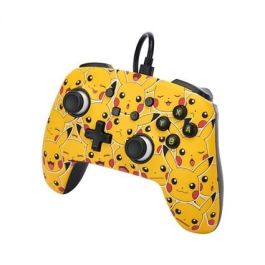 Power A Mando con Cable NSGP0083-01 Enhanced para Nintendo Switch Pikachu Sentimientos, Cable 3M