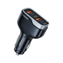 Veger Cargador Coche 66W 2xUSB-C/2xUSB-A Negro Precio: 40.5229. SKU: B1D8HTE2SZ