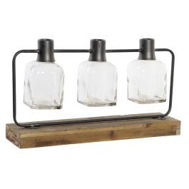 Jarron Loft DKD Home Decor Negro Natural 11 x 27 x 49 cm Set de 3 Precio: 25.4999998. SKU: B18WCQRFNF