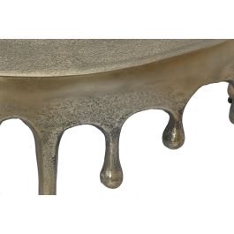 DKD Home Decor Mesa Centro Drops 23 Dorado 75 x 75 x 40 cm