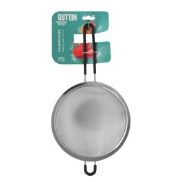 Quttin Colador de Acero Inoxidable con Mango Soft de 20 cm (12 Unidades)