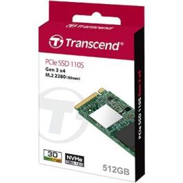 Transcend 110S SSD 128GB M.2 PCIe Gen3x4 NVMe 3D TLC DRAM-less, hasta 1500 MB/s lectura para PC/portátil