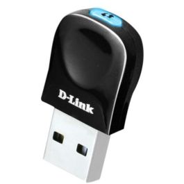D-Link Adaptador USB Inalámbrico 300 Mbps, Compatible con Windows, WPA/WPA2, WPS