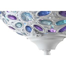 Lampara Techo Arabe DKD Home Decor Blanco Multicolor 28 x 44 x 28 cm Lampara Techo Arabe DKD Home Decor Blanco Multicolor 28 x 44 x 28 cm