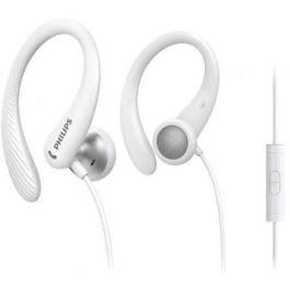 Philips TAA1105WT/00 Auriculares Deportivos Intrauditivos Blancos, Micrófono, Jack 3.5, Resistentes al Sudor IPX2, Gancho de Oreja Precio: 16.50000044. SKU: S6501765