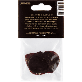 Pack 12 Púas Genuine Celluloid Teardrop Shell - Thin Pack 12 Púas Genuine Celluloid Teardrop Shell - Thin