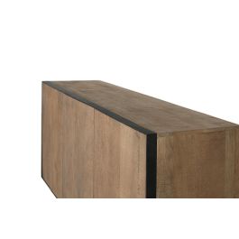 GINER Y COLOMER Aparador 3 Puertas Madera de Mango 150 cm Natural Industrial