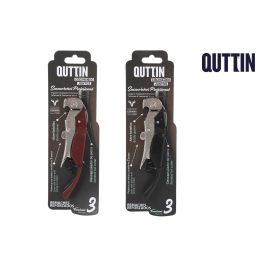 Quttin Abridor Sacacorchos Profesional con Botón 12.5x3 cm Precio: 45.95000047. SKU: B12KCE47YC