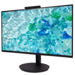 Acer CB272 D6Bmiprcx Monitor 27" Full HD IPS Antirreflejo con Webcam 5MP y Altavoces 10W, Sostenible