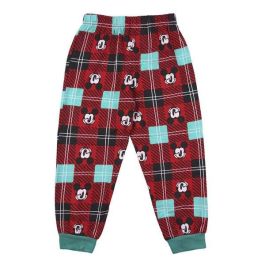 Cerdá Pijama de manga larga y single jersey con diseño de Mickey para niños de 6 años, color Rojo