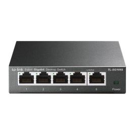 TP-Link TL-SG105S Switch Gigabit 5 Puertos Ethernet Plug & Play, Green Ethernet, Carcasa Acero, Montaje en Pared, Silencioso Precio: 23.50000048. SKU: B18D279NCL
