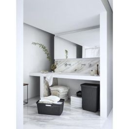 Curver CUR3253928093006 Baúl de Ropa Yute 58L - 70% Plástico Reciclado - 34x43x60 cm - Contemporáneo