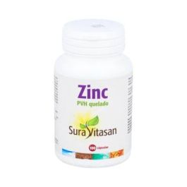 SURA VITASAN Zinc Quelado PVH 25mg 100 Comp. Mejora Inmunidad, Piel, Cabello y Huesos Precio: 15.4999999. SKU: B1JJXHE7MT
