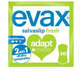 Evax SALVA-SLIP adapt Salvaslip para Mujer, Protección Diaria Flexible y Discreta, 30 Unidades Precio: 2.68999952. SKU: S0572977