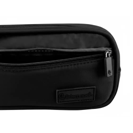 Liderpapel Estuche Portatodo Duo 3 Cremalleras Negro 220x90x70 mm