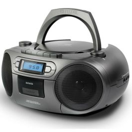 Radio Cassette Aiwa BBTC-550MG Bluetooth Gris