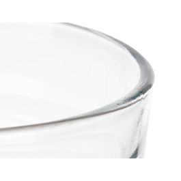 Vivalto Set 4 Vasos de Vidrio Rayas 360 ml - Vaso 9 x 10 cm (6 Unidades)