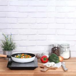 Livoo DOC236 Placa de inducción doble - 22cm - 60° a 240° C - Negro