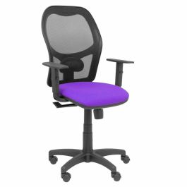 PIQUERAS Y CRESPO Silla Alocen malla negra asiento bali lila brazos regulables Precio: 192.49999989. SKU: S5703802