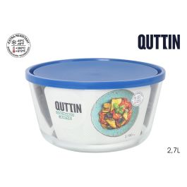 Fiambrera Redonda con Tapa Frigo Qt - 21.5 x 11.3 cm - Inde (6 Unidades) Precio: 34.50000037. SKU: B1FTSEJGHA