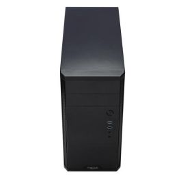 Fractal Design CORE 1100 Mini Tower PC Negro - FD-CA-CORE-1100-BL - Compatible con micro ATX/Mini-ITX, Ventilador 120mm