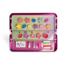 Martinelia Little Unicorn Tin Estuche de Maquillaje 3 Niveles 11 Sombras de Ojos 11 Brillos Labios Aplicadores Gomas Pelo Pinzas +3 Años Precio: 9.5000004. SKU: B1KD7GQX5W
