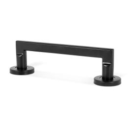 ALK System Manillón RENTAL de Acero Inoxidable C200 Negro con Rosetas Ø50mm para Puertas - Herraje Alta Calidad