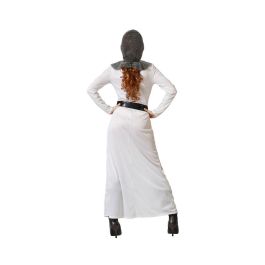 Disfraz Caballero Cruzadas Blanco Mujer Adulto XL Disfraz Caballero Cruzadas Blanco Mujer Adulto XL