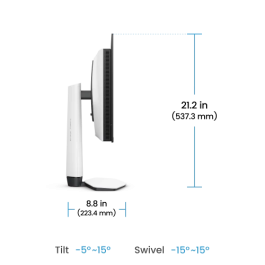 BenQ EX271UZ 9H.LP2LA.TBE Monitor 26.5" 4K Ultra HD OLED 240Hz USB-C