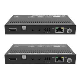 Vivolink Kit Extensor HDBaseT HDMI 2.0 18Gbps con Separación Audio, 4K@60Hz (40m) y 1080P (70m), Tx/Rx