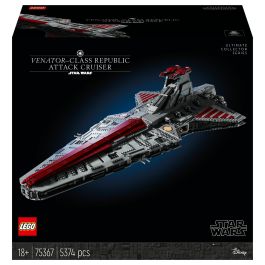 LEGO Star Wars Crucero de Ataque Clase Venator de la República 75367 5374 Piezas Precio: 649.5000006. SKU: B14G7DCE2B