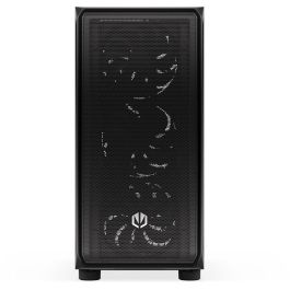 ENDORFY EY2A010 ARX 500 Air TG Black - Caja PC Midi Tower Gaming con Panel y Ventana Lateral de Vidrio Templado