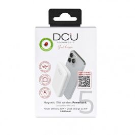 Powerbank DCU PD20W Blanco 5000 mAh