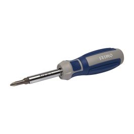 Irimo Destornillador 6 en 1 dos puntas reversibles 475-5-1 para tornillos, pernos y tuercas