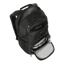 Targus CN600GL Mochila para portátil de 16", ecológica y resistente al agua, Negro