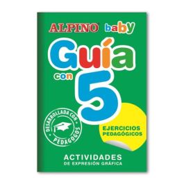 Alpino Estuche 12 Lápices de Colores para Bebés AL000177 - Mina Blanda, Sacapuntas y Guía Pedagógica Incluidos