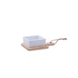 Tabla Aperitivo Bambú Cerámica Tapas Quid 14x10x4,1 cm Precio: 3.63. SKU: B1FVNK7GJM