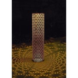 Garden Id 70703165 Lámpara Solar Columna Dorado-Negro Ø20 H60 cm Batería LI-ION Duradera, 6-8h Luz, con Interruptor Garden Id 70703165 Lámpara Solar Columna Dorado-Negro Ø20 H60 cm Batería LI-ION Duradera, 6-8h Luz, con Interruptor